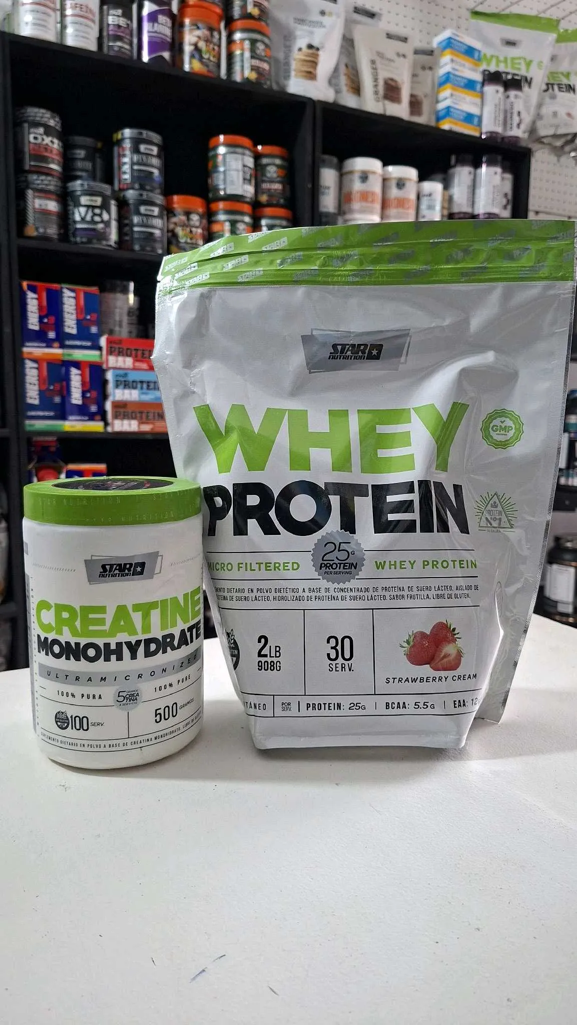 Combo Star con creatina de 500gr
