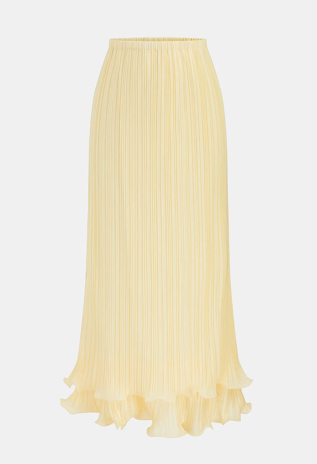 PLEATED LAYERED RUFFLE SKIRT SET 311058
