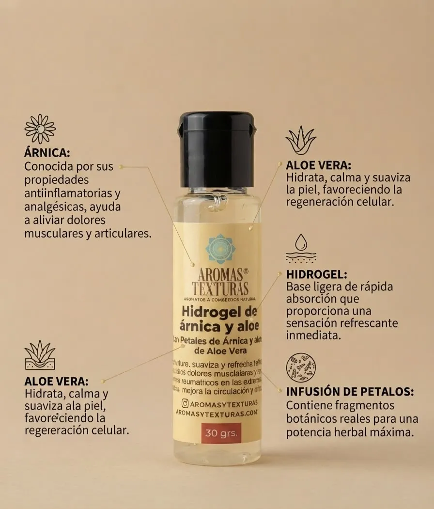 HIDROGEL ARNICA /ALOE 30grs AT-017