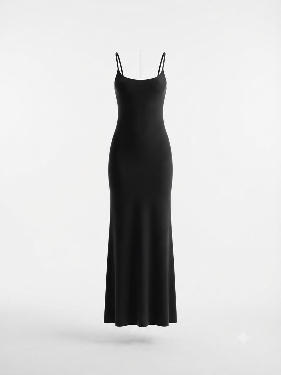 SKIMS LONG STRAP DRESS 55728