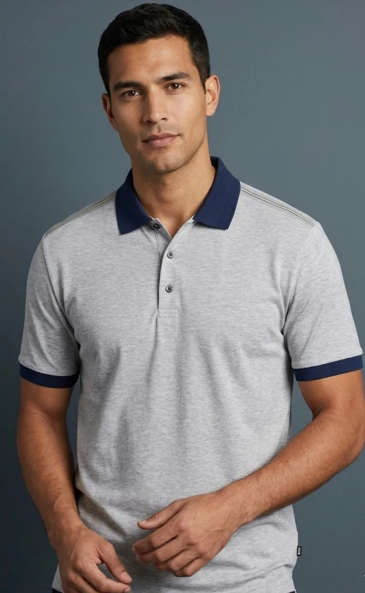POLO DARK BLUE HUGOS BOSS