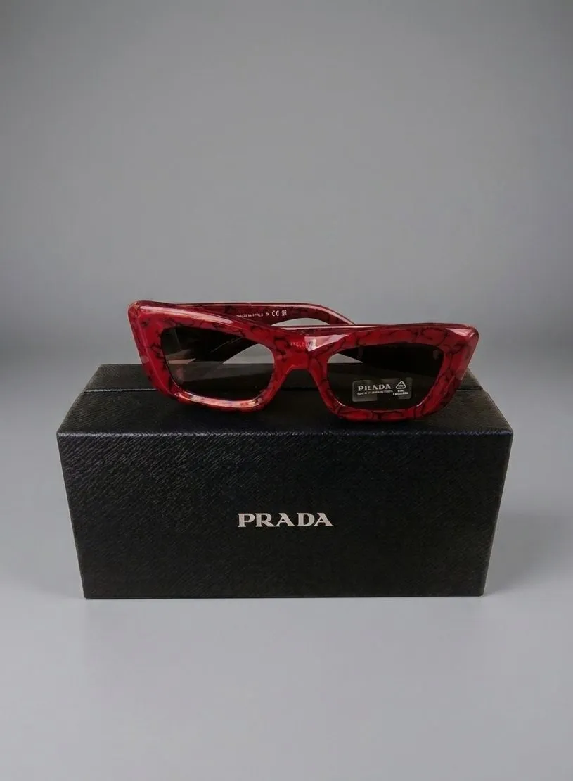 LENTES PRADA ROJOS PR13ZS