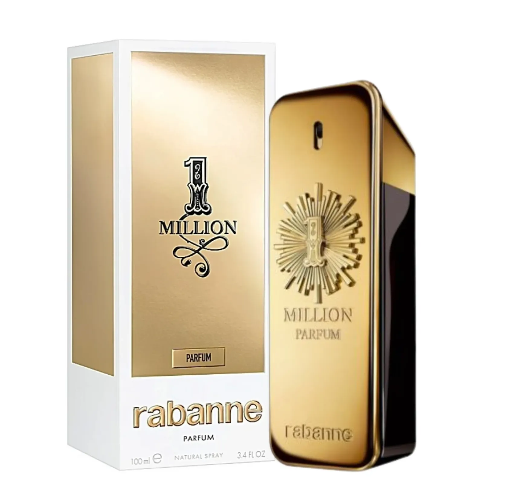 1 MILLION PARFUM BY PACO RABANNE 3.4 FL.OZ