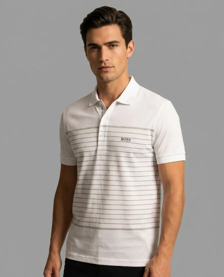 50431450 JERSEY WHITE HUGO BOSS