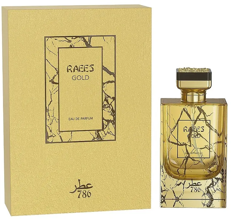 786 RAEES GOLD 3.4oz EDP FOR MEN 