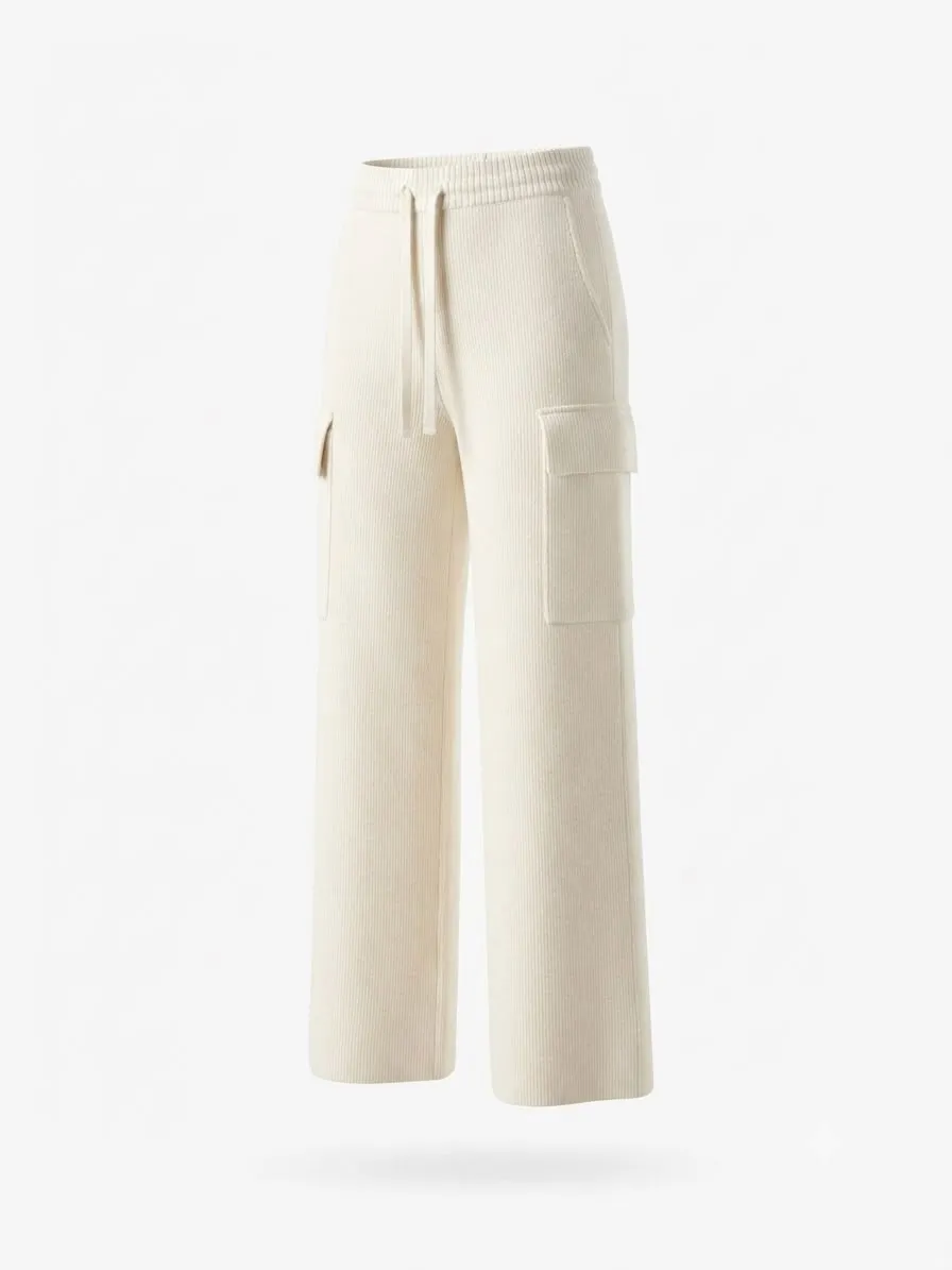ALO SCHOLAR KNIT HIGH-WAIST CARGO PANT 01584