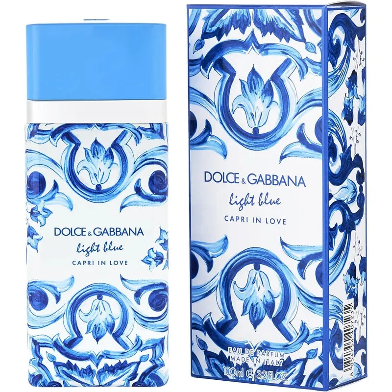 DOLCE & GABBANA LIGHT BLUE CAPRI IN LOVE 3.4oz EDP FOR WOMEN 