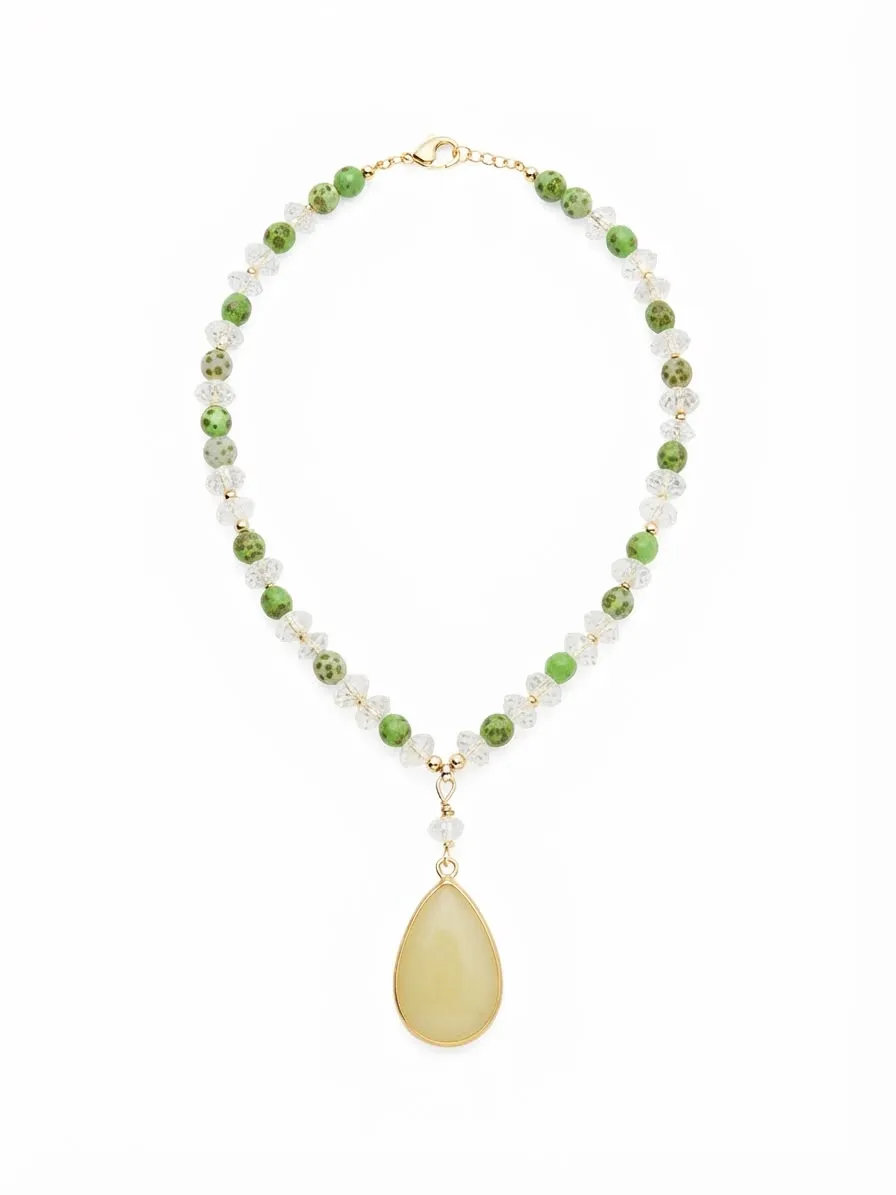 COLLARES DE CUARZON CRISTAL  QRIOSAS02 