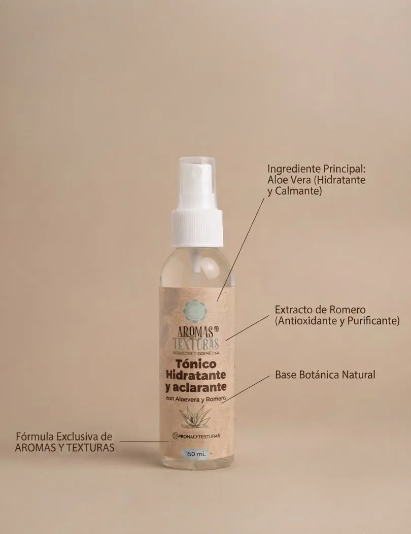  TONICO HIDRATANTE ACLARANTE 150ml AT-008