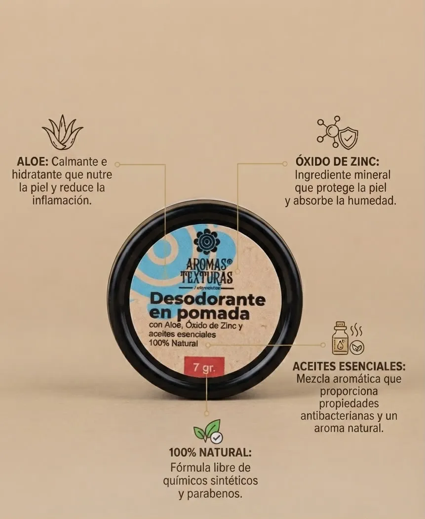 DESODORANTE EN POMADA 7G.