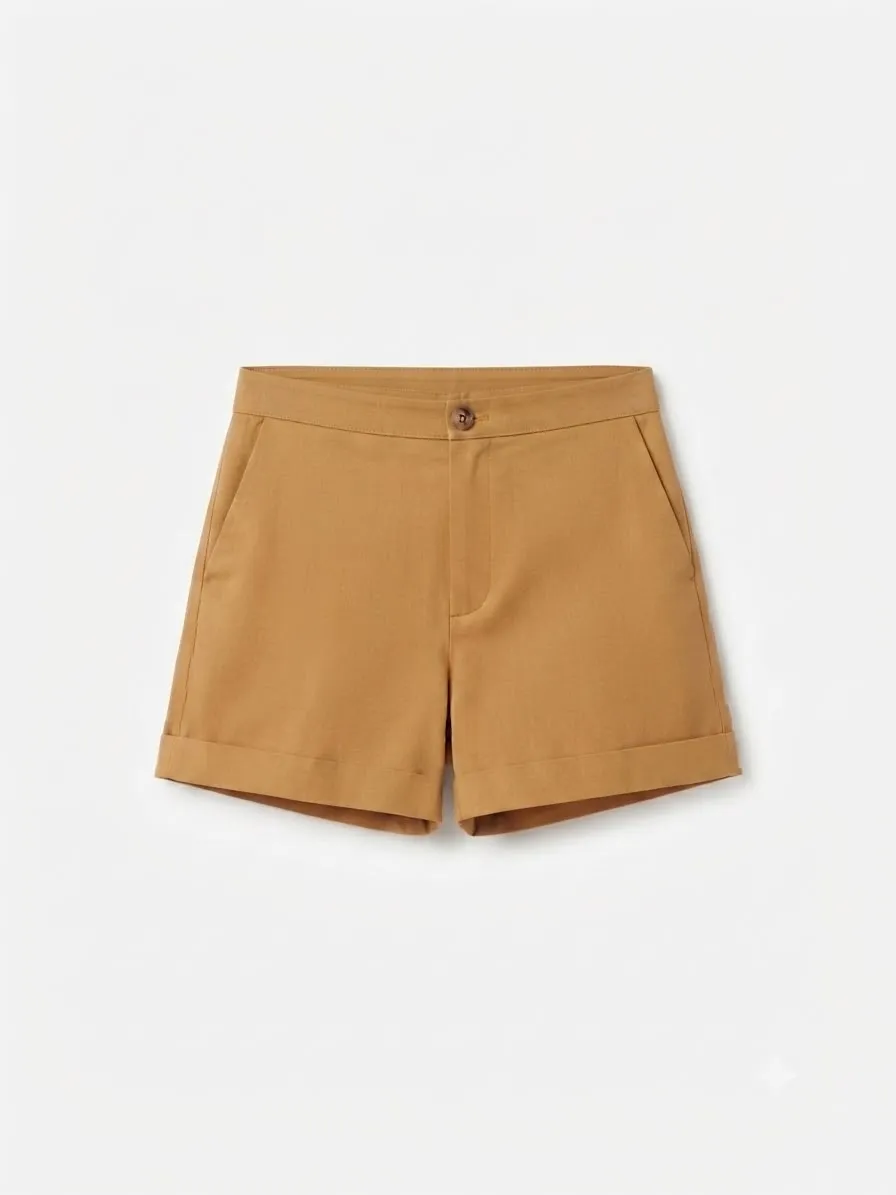 ZARA SILK SHORTS 04047