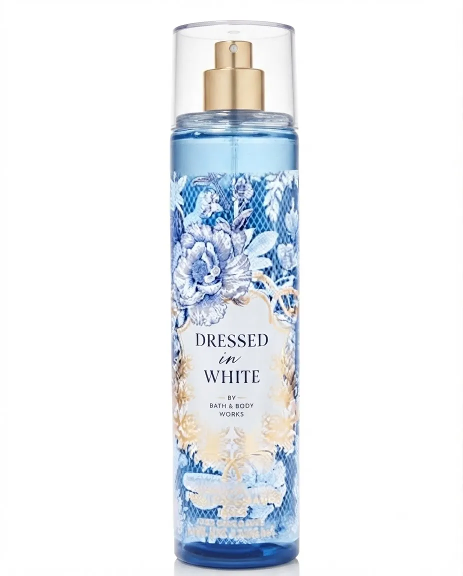 BATH&BODY WOKS DRESSED IN WHITE 8oz 439638