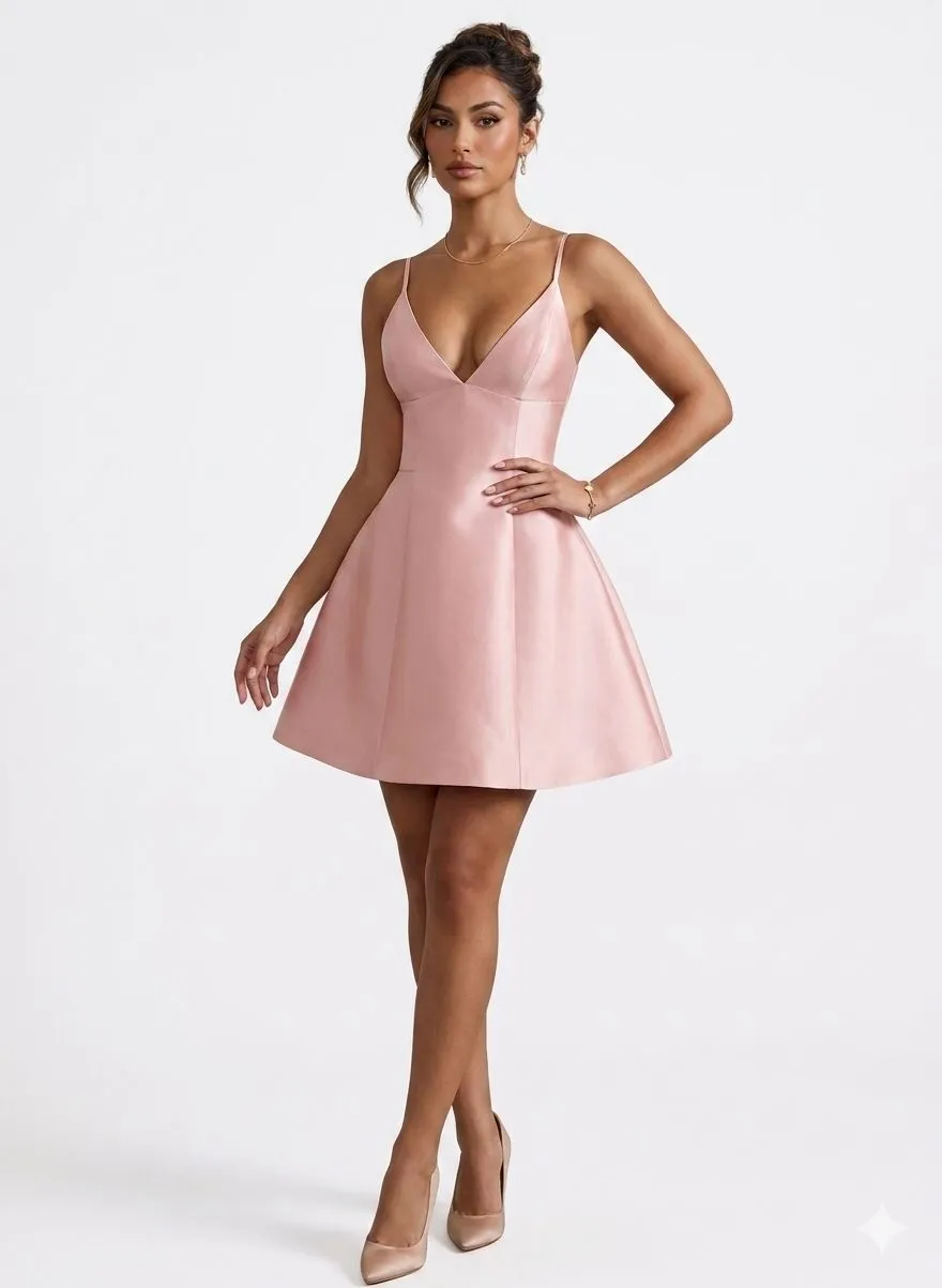 Vestido corto Nicole 