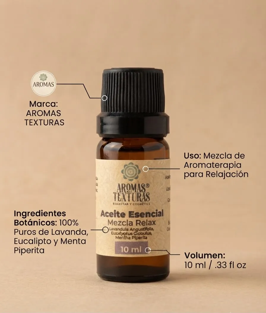 ACEITE ESENCIAL MEZCLA RELAX 10ml AT-001 