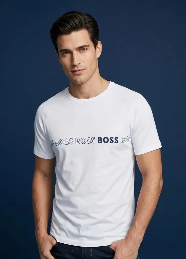 COTTON HUGO BOSS WHITE