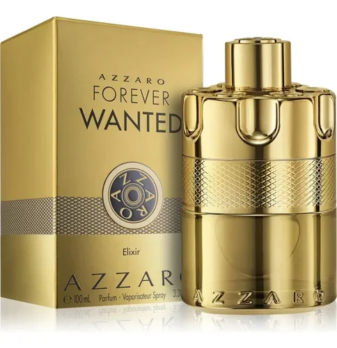 AZZARO FOREVER WANTED ELIXIR 3.4oz PARFUM FOR MEN 