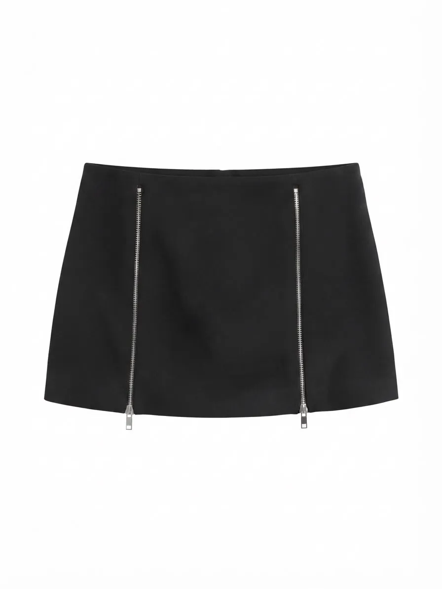 ZARA SHORT SKIRT WITH CLOSURE 00036