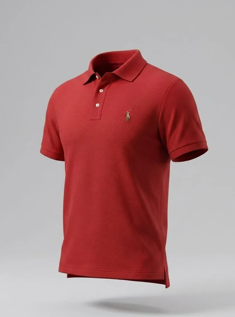 RED POLO SHIRT  206714