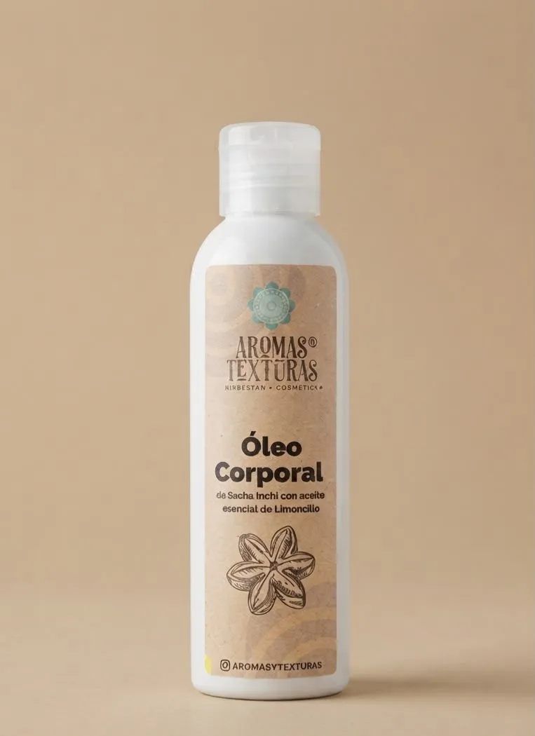 OLEO CORPORAL DE SACHA INCHI CON LAVANDA Y LIMOCILLO 120gr AT-019