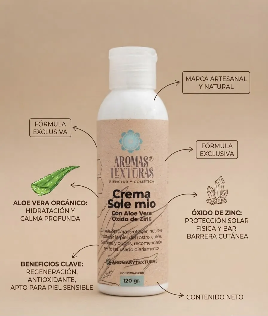 CREMA SOLE MIO 120g  AT-011