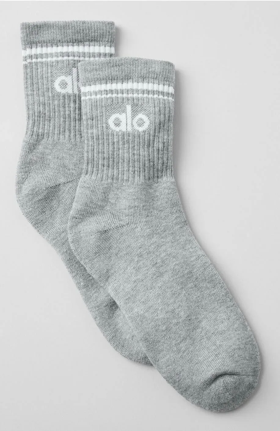 UNISEX HALF-CREW THROWBACK SOCK-WHITE