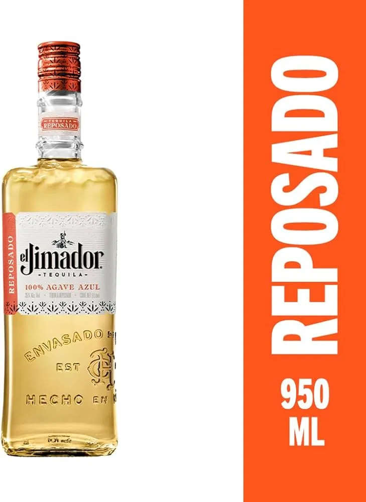 TEQUILA JIMADOR REPOSADO AGAVE AZUL 750 ML 