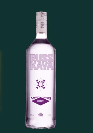 VODKA RUSSKAYA GRAPE 750 ML