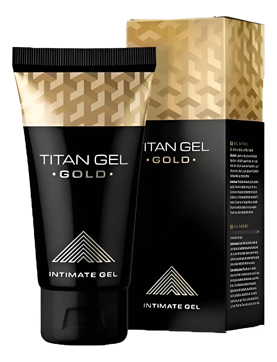 POTENCIADOR  MASCULINO TITAN GEL GOLD 50 ML - TITAN GEL
