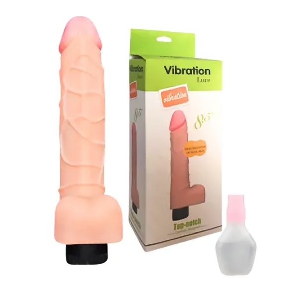 Beto: Dildo Vibrador Realista 21 cm. Multivelocidad - No.469 Top-Notch  (S.T.M.)
