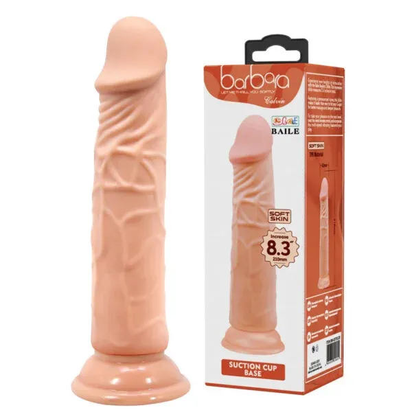Bob: Dildo Ultrarealista con Ventosa 21 cm.  - BW-007013R Baile (S.T.M.)