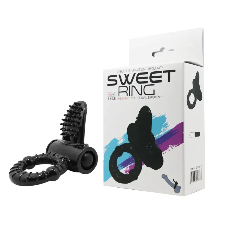Sweet Ring: Anillo Vibrador con Lengua - BI-014081-1 Baile (S.T.M.)