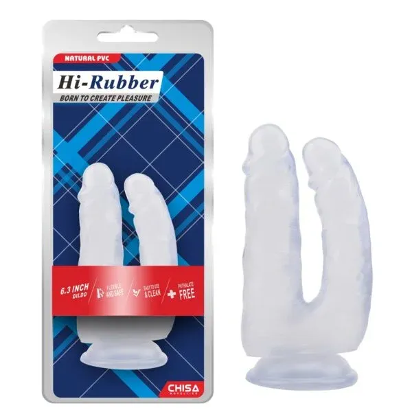 Joon: Dildo Doble Penetracion con Ventosa - CN-711914370 Chisa (S.T.M.)