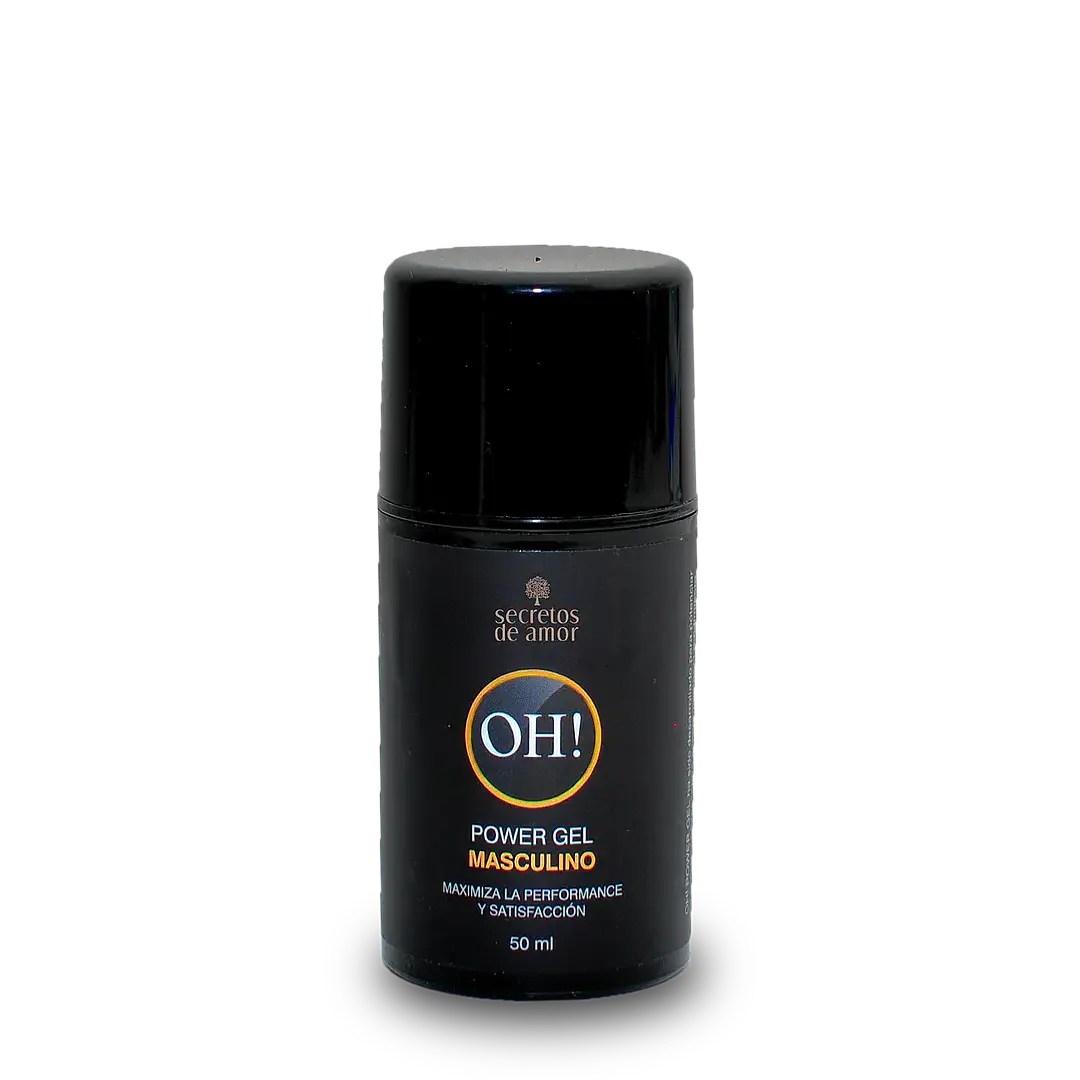 POTENCIADOR MASCULINO EN GEL POWER OH! 50 ML - SECRETOS DE AMOR
