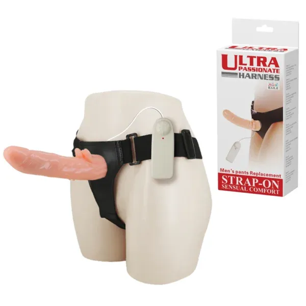 Arnés Masculino Vibrador con Funda y Control Remoto - BW-010058 Baile (S.T.M.)