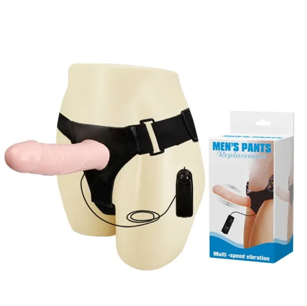 Arnés Masculino Extensor con Funda y Vibración - BW-22039 Baile (S.T.M.)