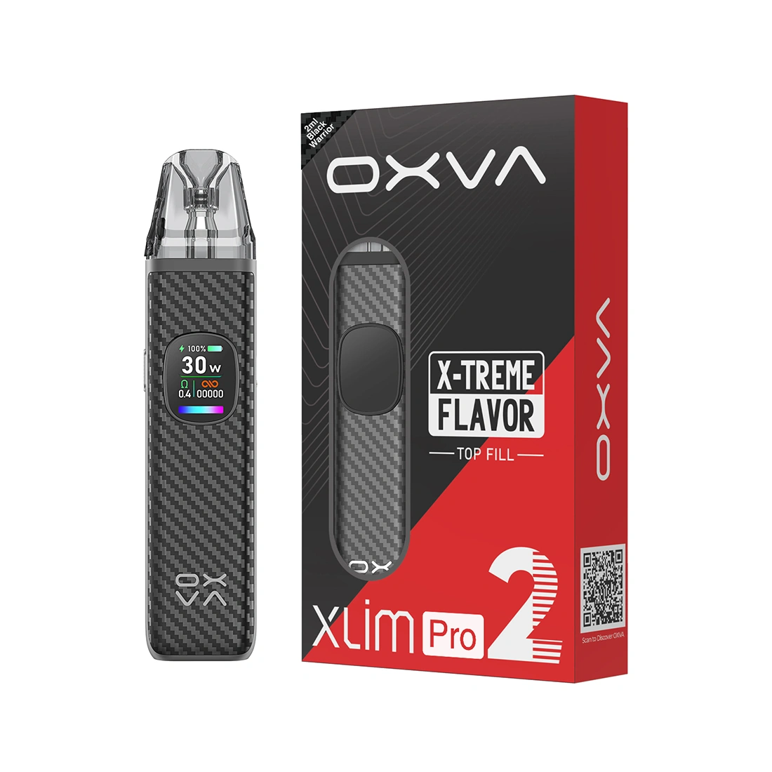 VAPORIZADOR DE LIQUIDOS XLIM PRO 2 KIT – BLACK WARRIOR