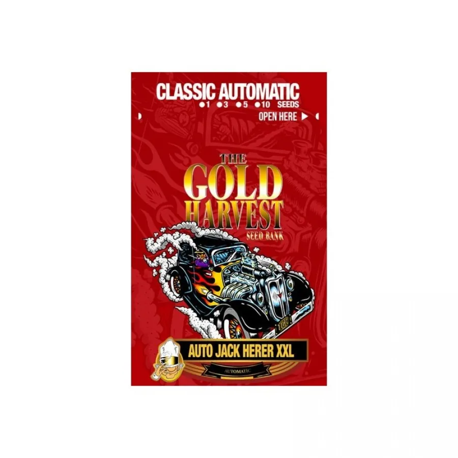 SEMILLA AUTO JACK HERER XXL SATIVA: 60% INDICA: 35% RUDERALIS: 5%  - GOLD HAVERBEST