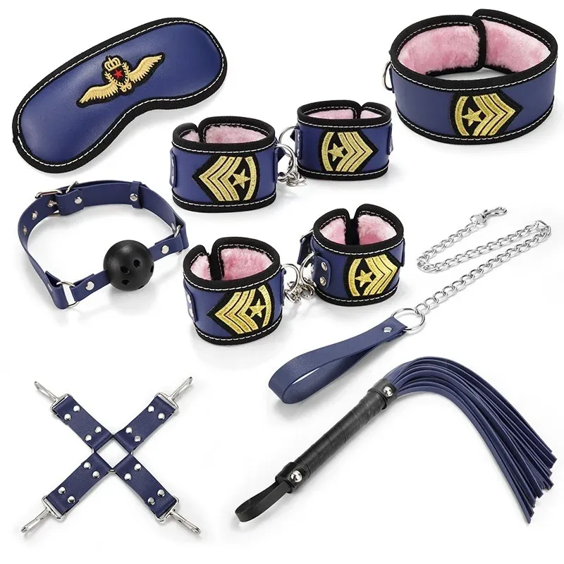 Kit Azafata Bondage: 10 Piezas - (S.T.M.)
