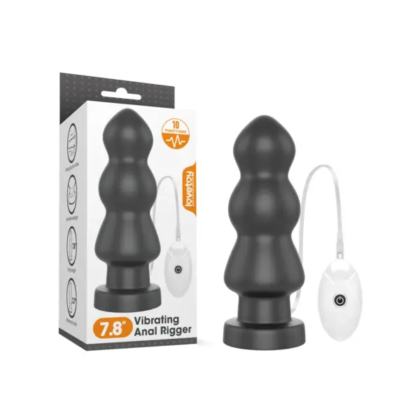 PLUG ANAL 7", 10 FRECUENCIAS Y CONTROL LV120117 - LOVETOY