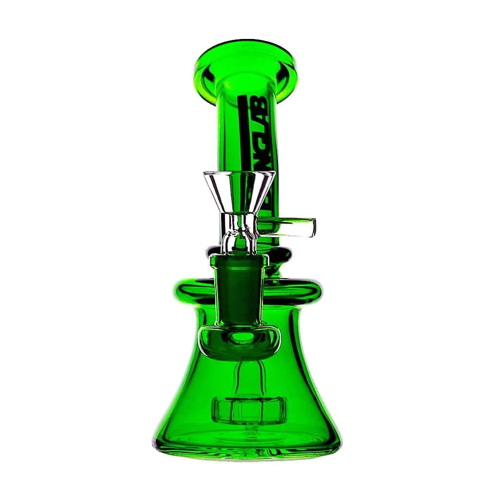 BONG R2 GREEN 12 CM 14 MM - BONGLAB