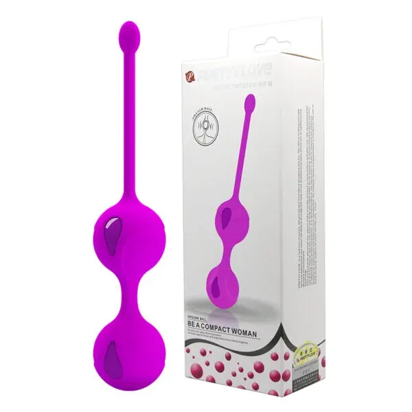 Bolas Doble Kegel de Silicona - BI-014491 Prettylove (S.T.M.)