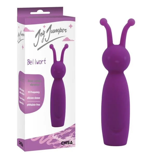 VIBRADOR CAMPANILLA JOYJUMPER 10 FRECUENCIAS Y CARGA USB CN-570962181 - CHISA