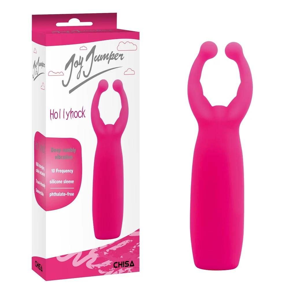 VIBRADOR HOLLYHOCK JOYJUMPER 10 FRECUENCIAS DE VIBRACION Y CARGA USB - CHISA