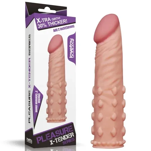 Pleasure X-Tender: Funda para Pene +5 cm.  - LV1054F Lovetoy (S.T.M.)