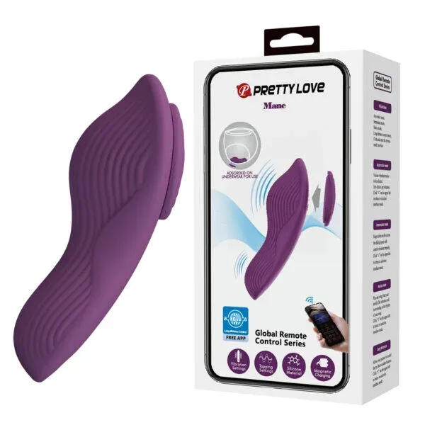 Vibrador Inteligente de Doble Motor con App - BW-022100HP Pretty Love (S.T.M.)