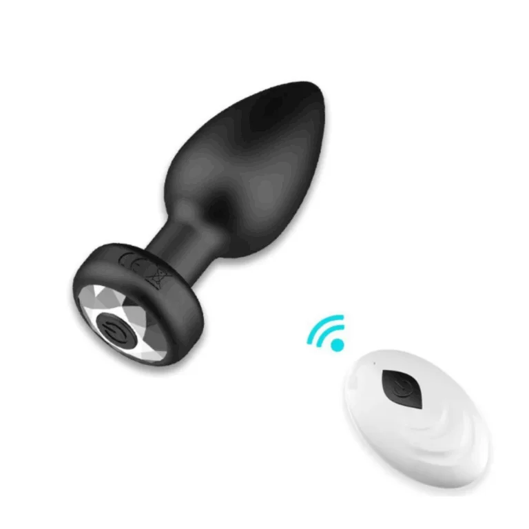 PLUG ANAL VIBRADOR 10 FRECUENCIAS CON CONTROL - LABZ
