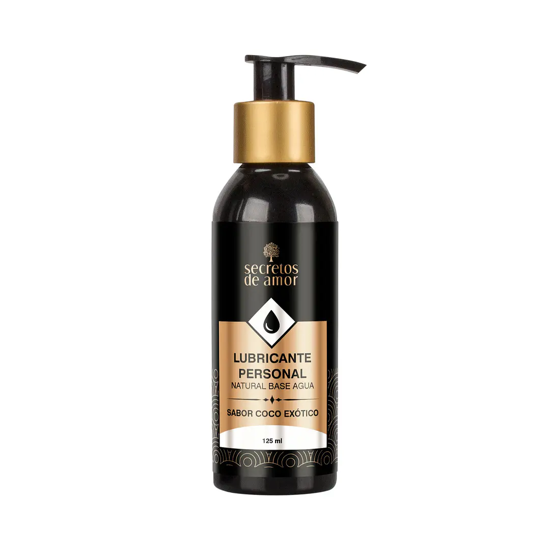 LUBRICANTE INTIMO COMESTIBLE SABOR COCO EXOTICOB 125 ML - SECRETOS DE AMOR