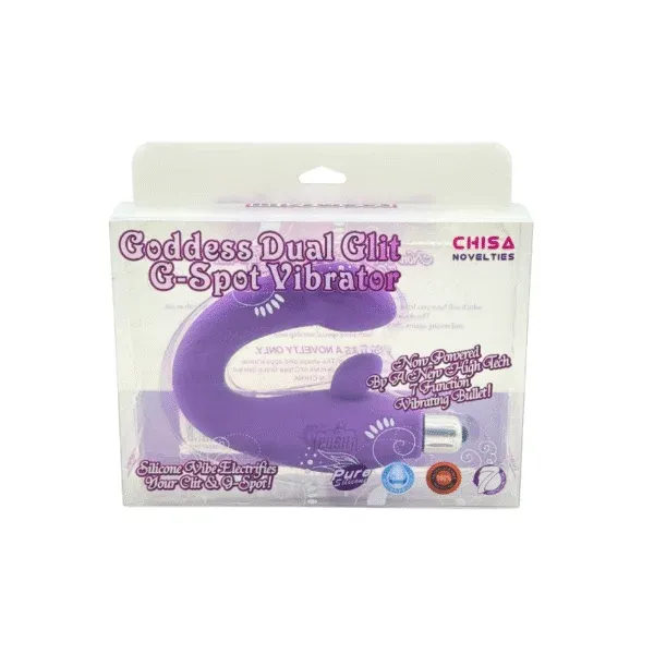 Goddes Dual: Vibrador de Doble Estimulación - CN-330704065 Chisa (S.T.M.)