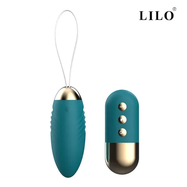 Lily: Huevo Vibrador Recargable con Control Remoto y Calefacción -  LL-A2106 Lilo (S.T.M.)