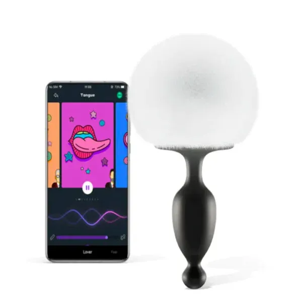 Plug Vibrador Inteligente con Cola de Conejo y App - Bunny Magic Motion (S.T.M.)